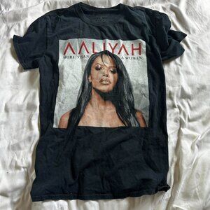 Black Vintage Aaliyah T Shirt